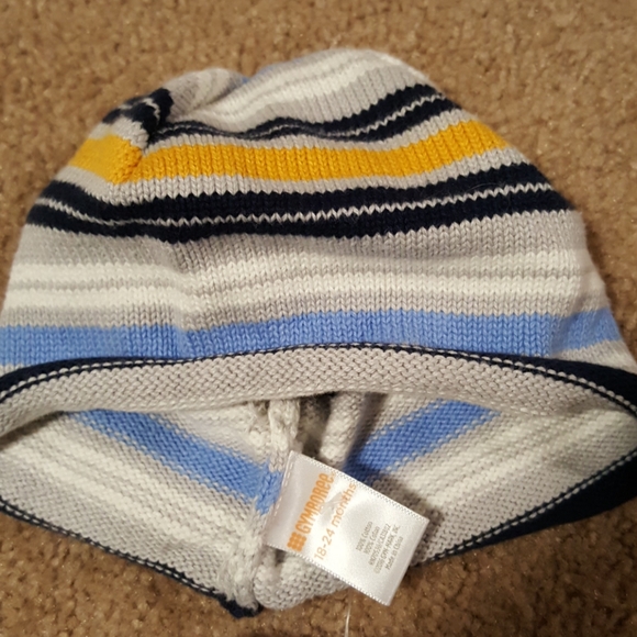 NWT GYMBOREE Under the Sea Blue Knit Hat sz 3-6mos